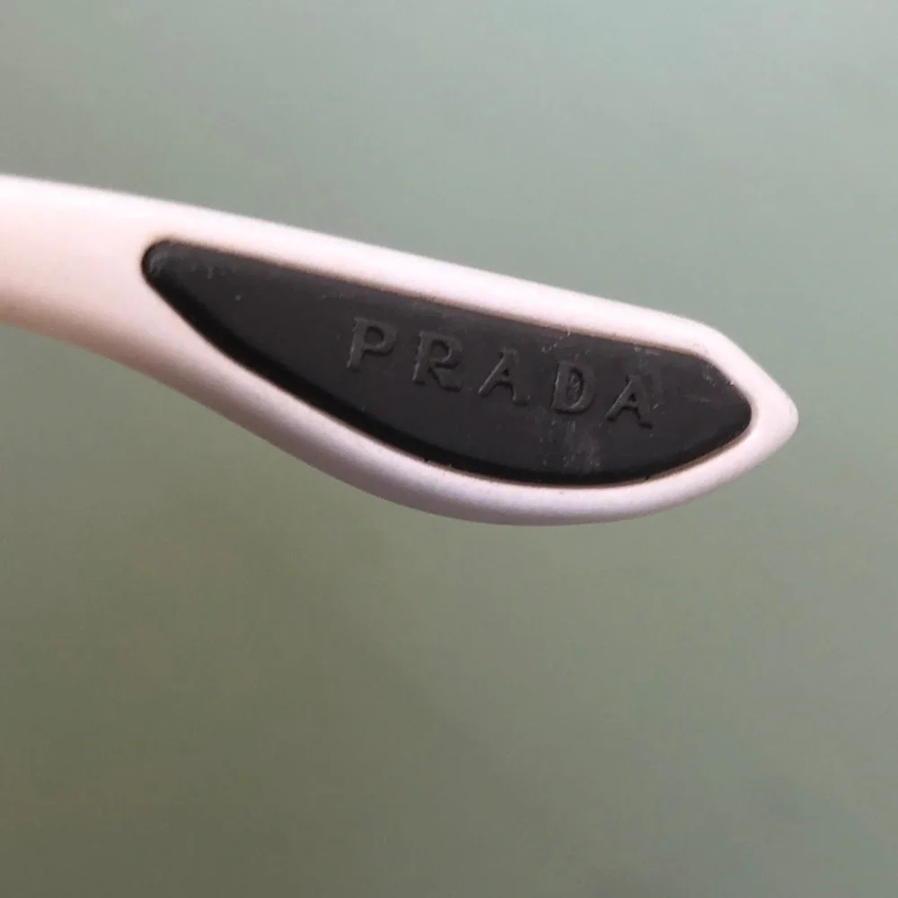Prada Women's White Glasses Authentic